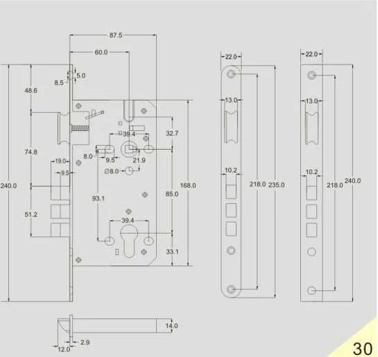 mailon door hardware