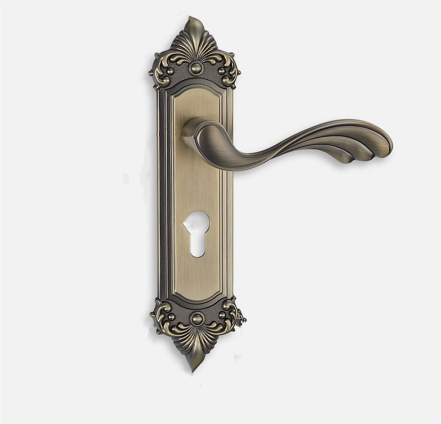 entry door lever handle set