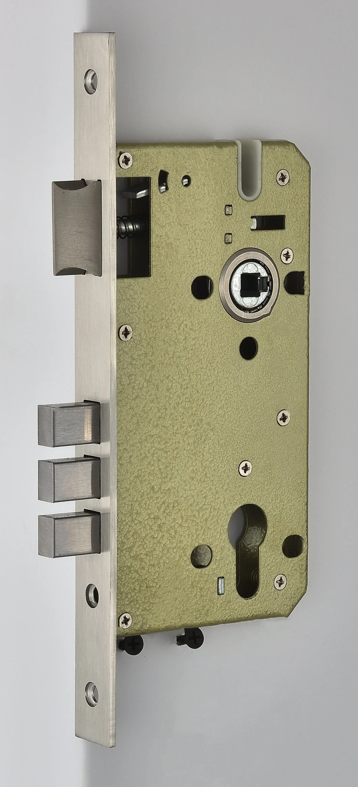 golden painting door lock body