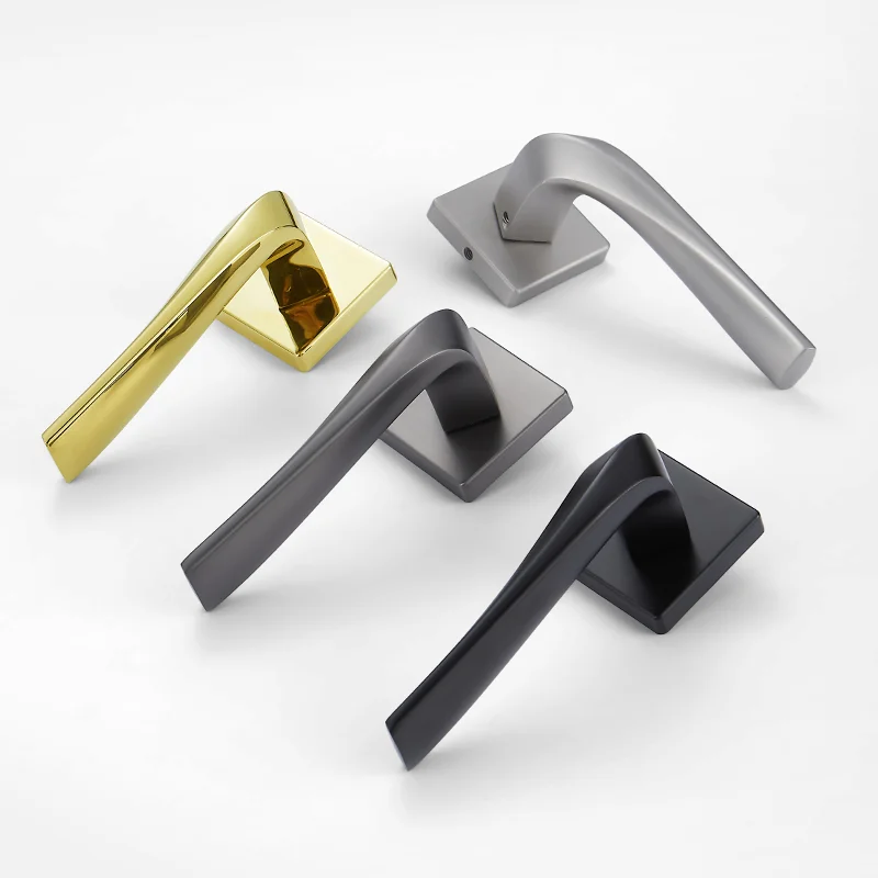 black lever door handles