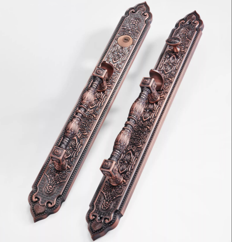 double grip bronze villa door lock