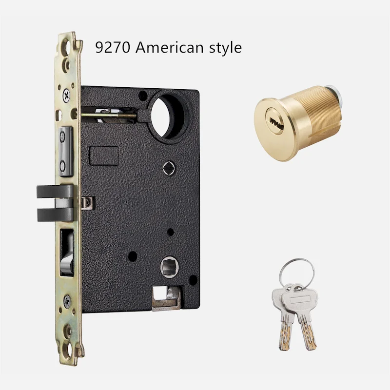 American lock body with painting cover