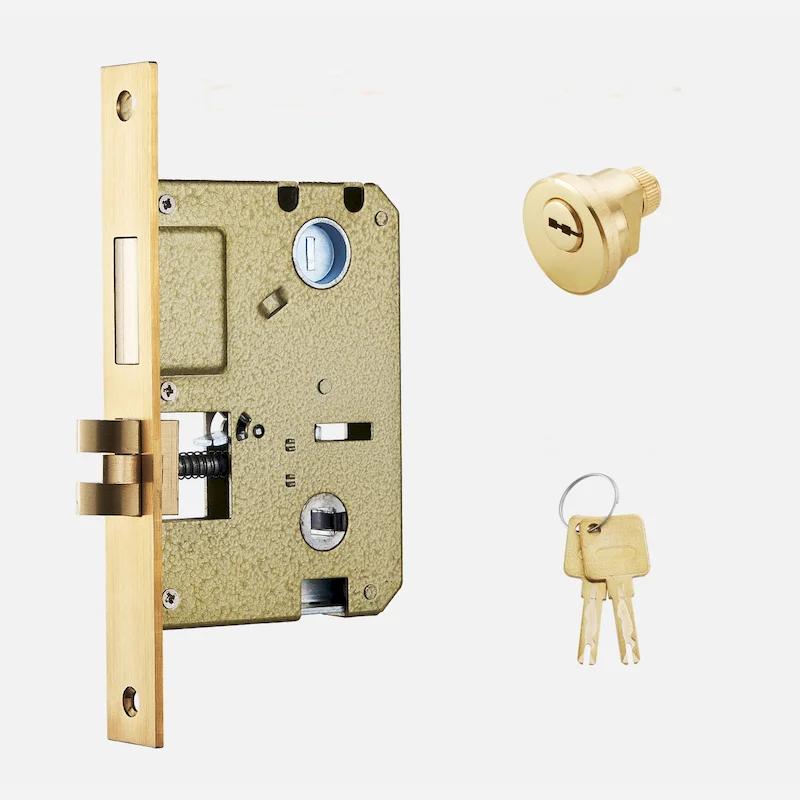 EU standard door lock body with cylinder