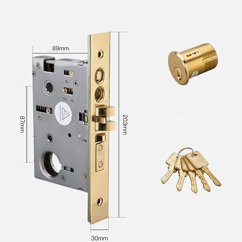 SUS304 American DOOR LOCK BODY