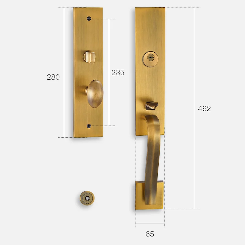 DOOR  GRIP HANDLE SET