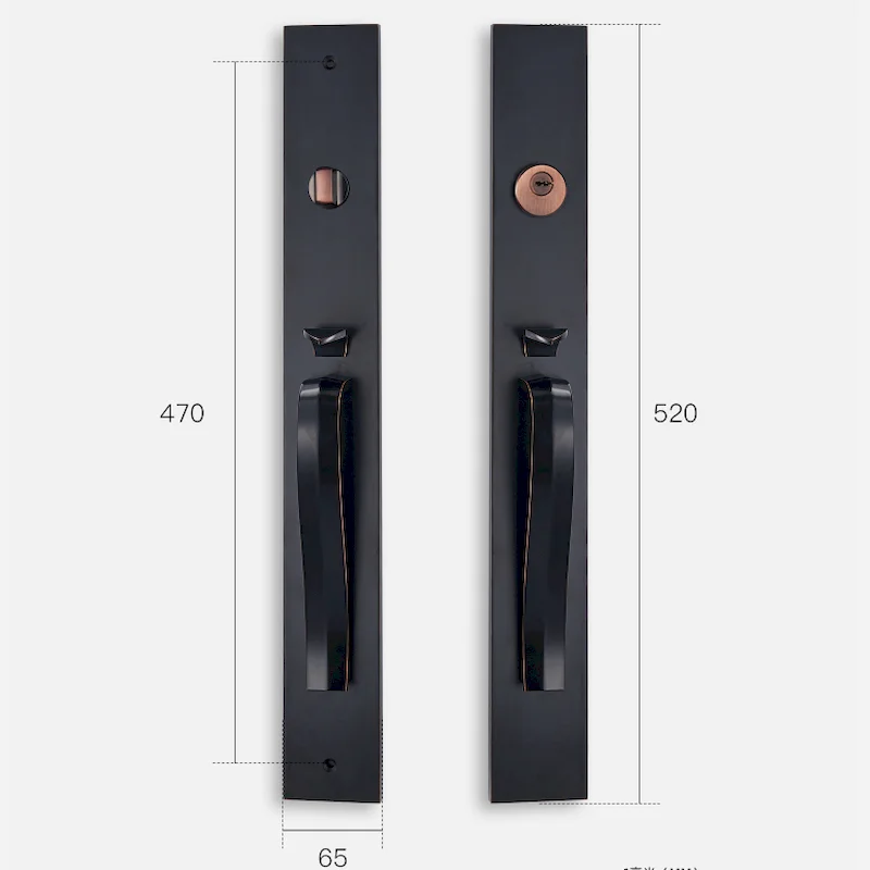 door grip handle set