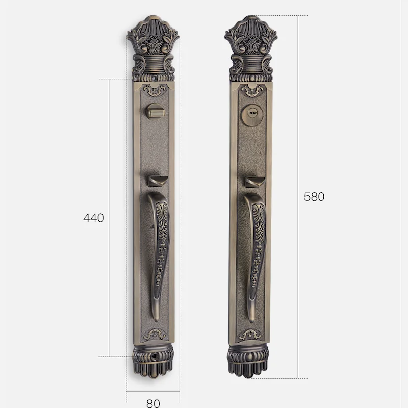 door grip handle set