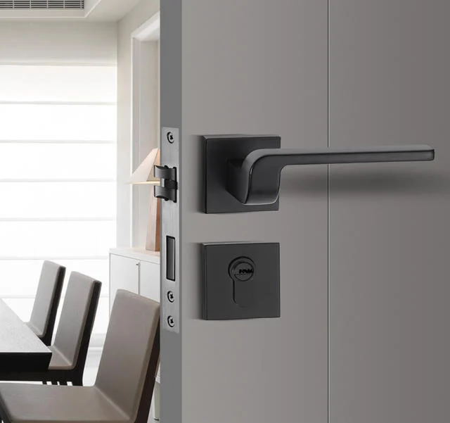 split finish door handle